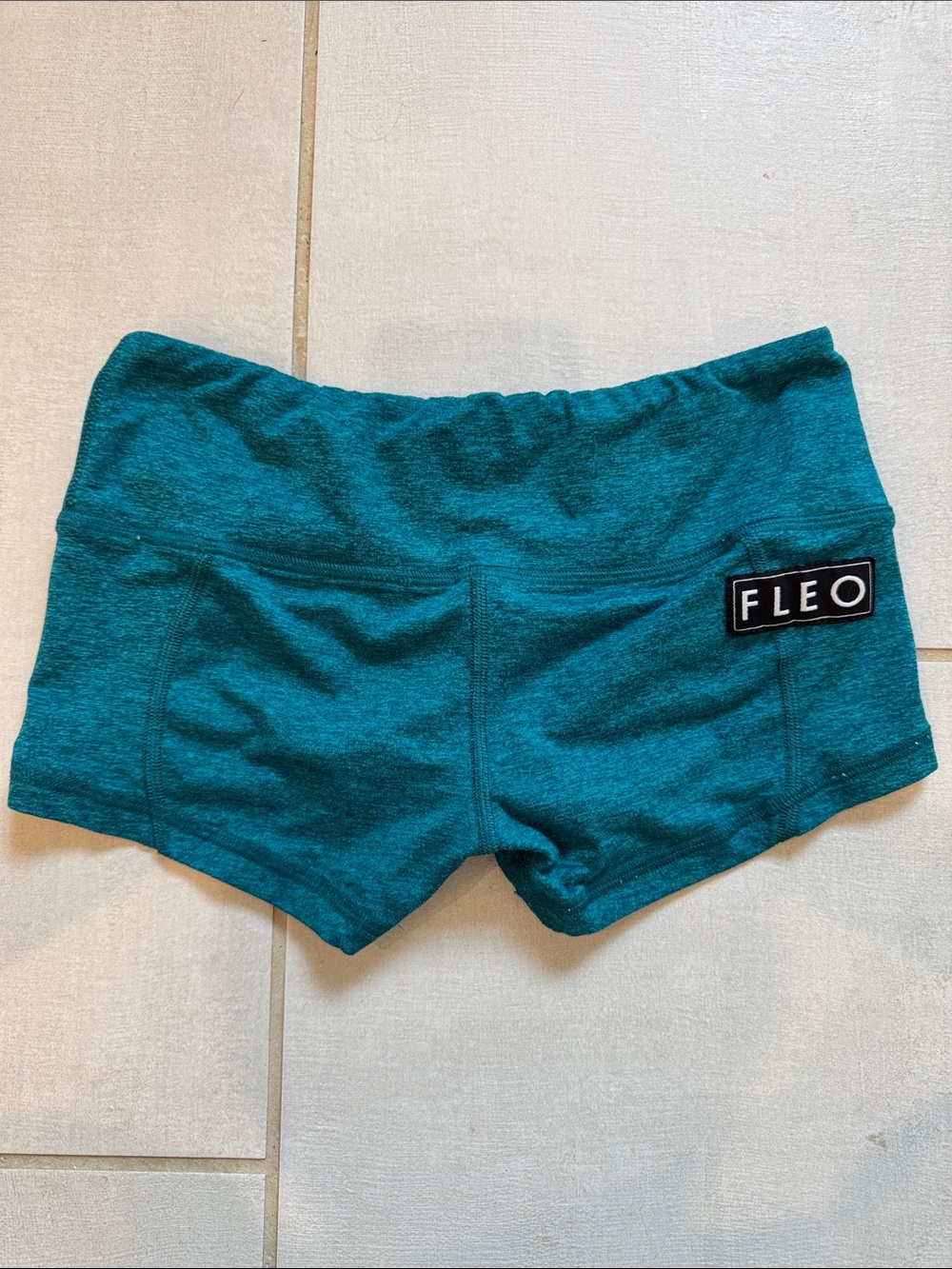 Fleo Teal Women’s Performance Bike Shorts